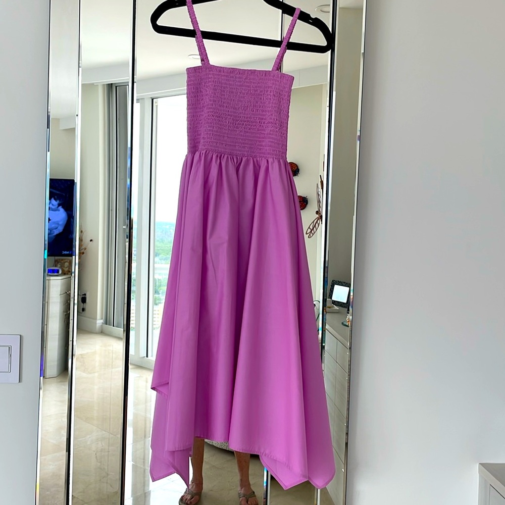 NWT STEVE MADDEN MIDI HI/LO DRESS